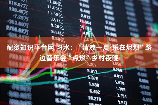 配资知识平台网 习水：“清凉一夏·乐在坭坝”路边音乐会“点燃”乡村夜晚