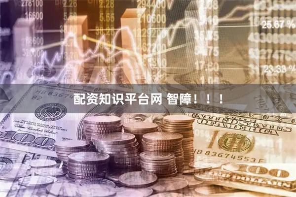 配资知识平台网 智障！！！